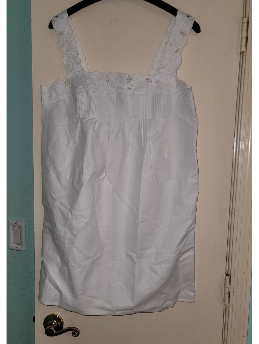 NWT J.Crew Ondine Mini Dress in Double Cotton Poplin White Size M